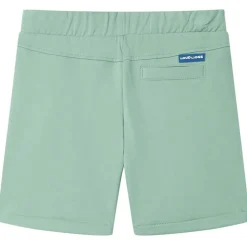 Barnshorts med snöre blandad ljus khaki 92