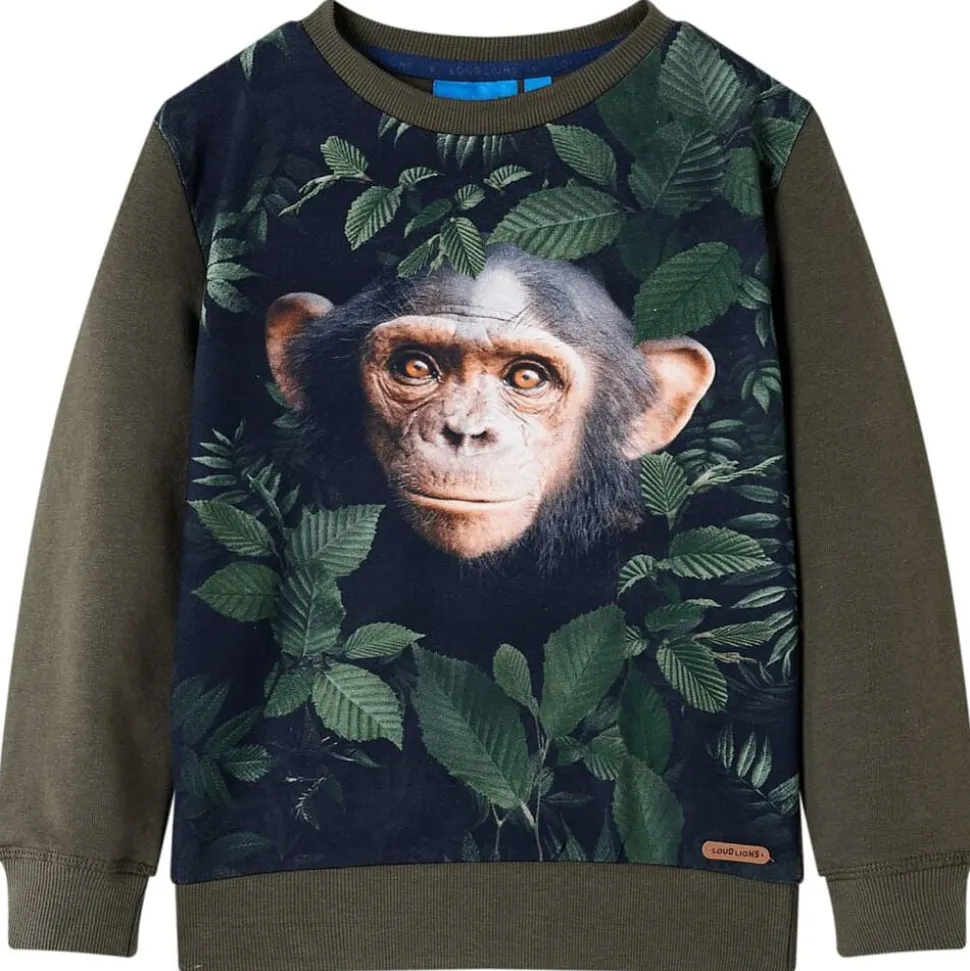 Barntröja khaki 104