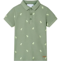 Pikétröja för barn khaki 92