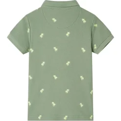 Pikétröja för barn khaki 92
