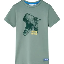 T-shirt för barn khaki 104
