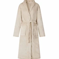 vidaXL Badrock Utan Huva Beige s Flanell