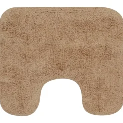 vidaXL Badrumsmattor 3 st tyg beige