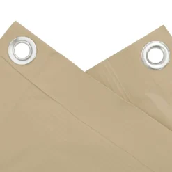 vidaXL Balkongskärm oxfordtyg 75 x 400 cm beige