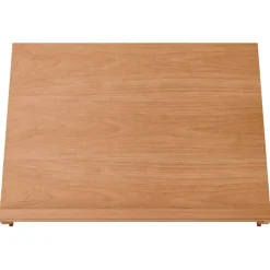 vidaXL Bordstaffli 65x48x7 cm massivt bokträ