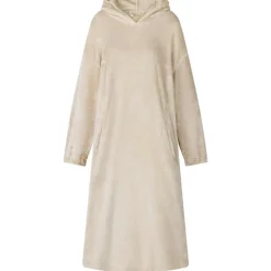 vidaXL Filt-hoodie Beige s Flanell