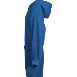 vidaXL Filt-hoodie KINN Marinblå L Bomull