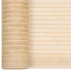 vidaXL Insynsskyddsnät beige 1x10 m HDPE 75 g/m²