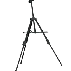 vidaXL Justerbart stativ svart metall