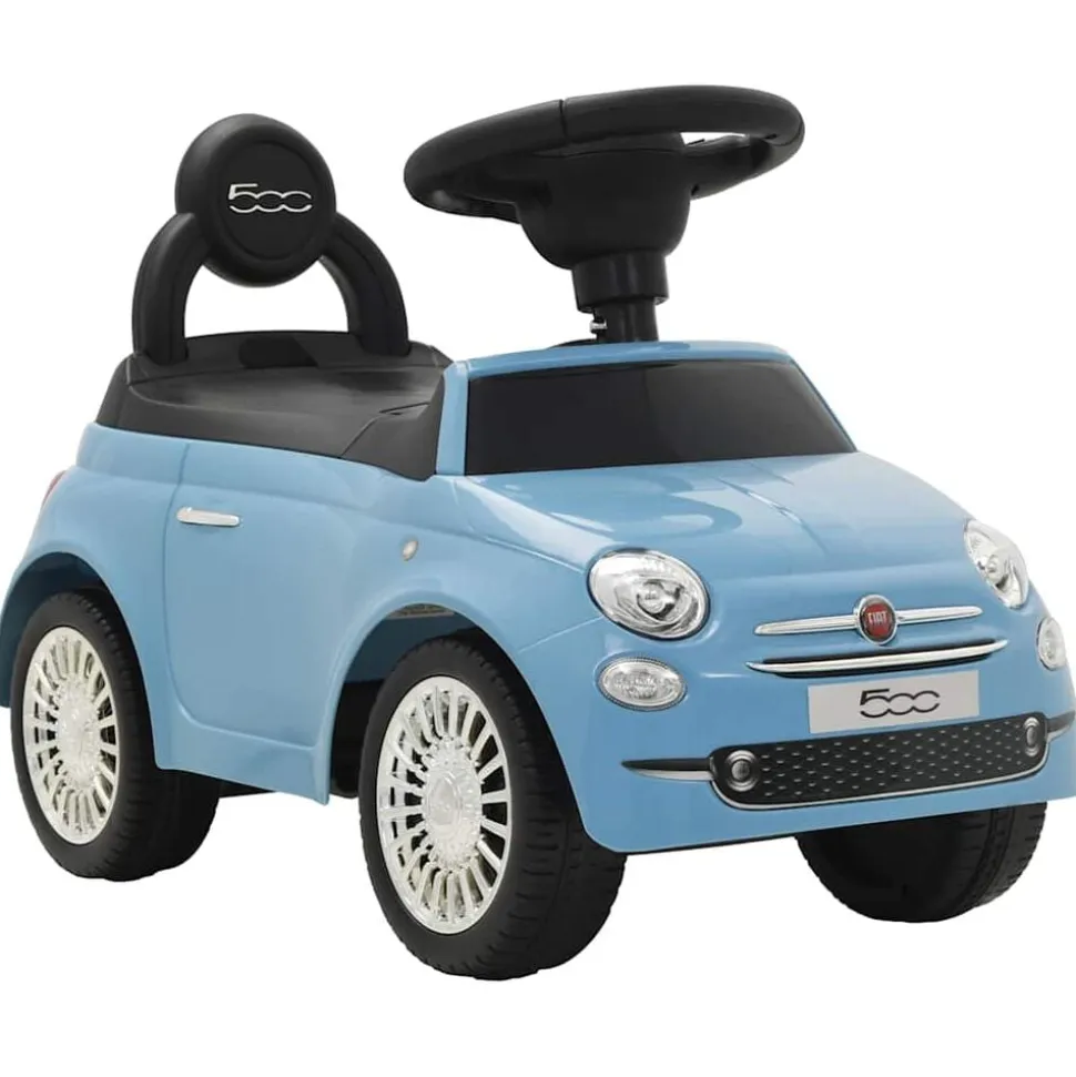 vidaXL Åkbil Fiat 500 blå