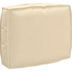 vidaXL Kudde Beige 50 x 40 x 12 cm Oxford Tyg