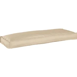 vidaXL Kudde Beige 110 x 40 x 8 cm Oxford Tyg