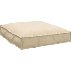 vidaXL Kudde Beige 70 x 70 x 12 cm Oxford Tyg