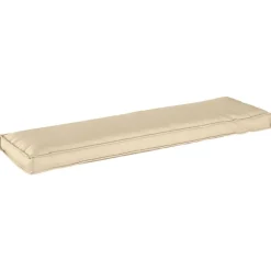 vidaXL Kudde Beige 140 x 40 x 8 cm Oxford Tyg