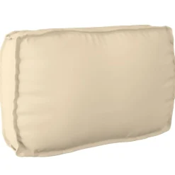 vidaXL Pallkuddset 2 pcs Beige Oxford Tyg