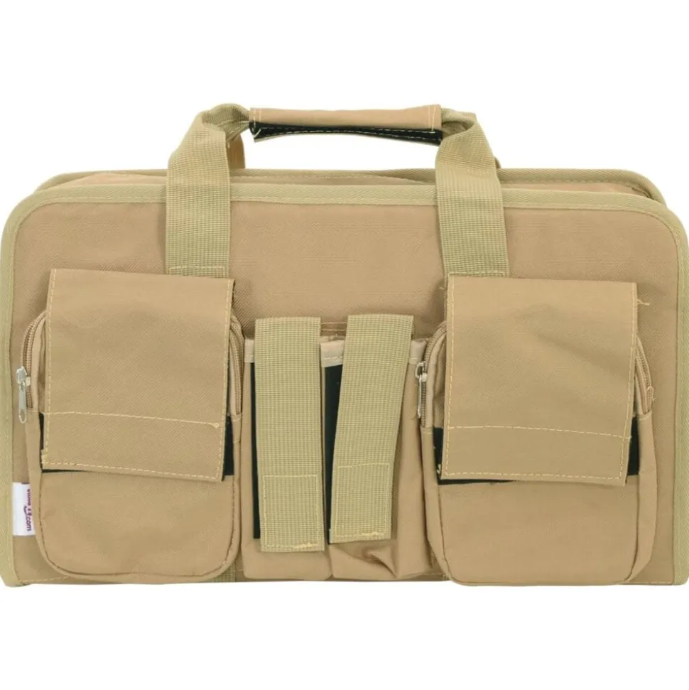 vidaXL Pistolväska khaki 40x24x10 cm oxford-tyg
