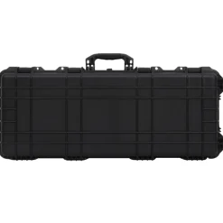 vidaXL Skyddsväska med hjul svart 96x42x16 cm PP